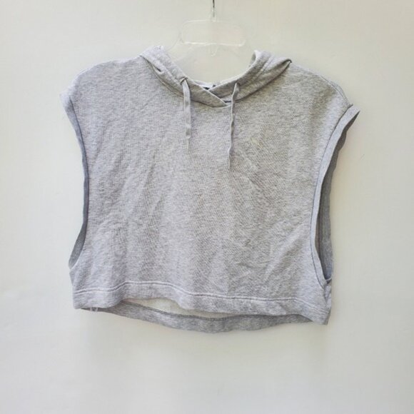 PUMA Boxy Crop Hooded Muscle Tank EUC! Size Large - Picture 11 of 11